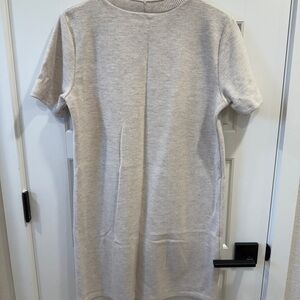 Zara Light Beige Sweater dress